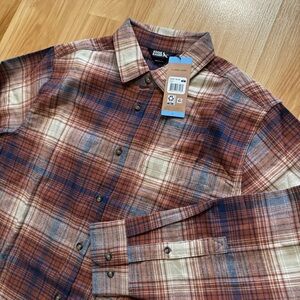 NEW- Eddie Bauer Flannel Shirt- Men’s Large